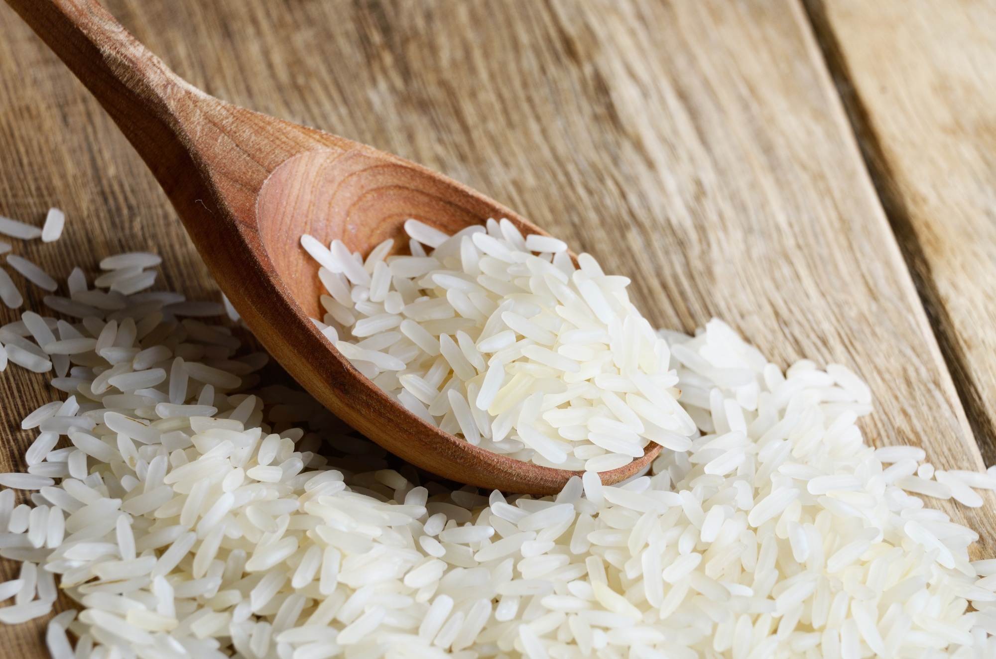 Long grain white rice